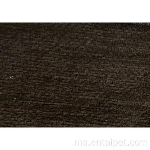 Stok promosi berkualiti tinggi Chenille Plain Fabirc